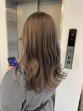 アヴァンスアンス 広島袋町店(AVANCE.ens) ベージュカラー×髪質改善カラー