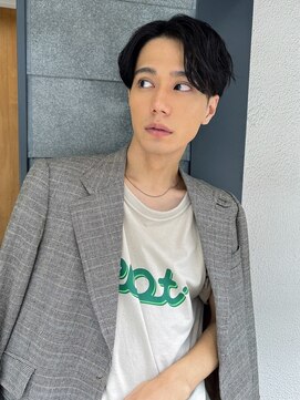 ルービック 高槻(Rubik's) 爽やかメンスショート/波巻きパーマ【MEN’S】