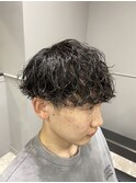 新潟メンズパーマ 新潟波巻き 新潟波巻きパーマ