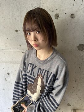エミュ 天文館店(eMu) inner color × layer cut
