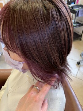 エイミーバイアフロート(amie by afloat) オトナ女子も挑戦しやすい☆ピンクウルフ