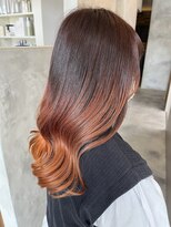 サロンド ココ(Salon de COCO)&nbsp;オレンジグラデーションカラー