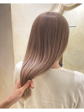 ハーフアンドハーフ(HALF and HALF) ミルクティーベージュ/グレージュ