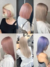 【極上のハイトーン】エフェクトブリーチでしか叶えられない質感