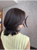 大人のミディアムウルフレイヤー