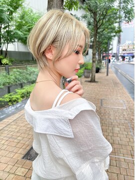 ロンド ジュルード 名古屋(Lond jeloud) 韓国風　レイヤーカット　ケアブリーチ　学割4922