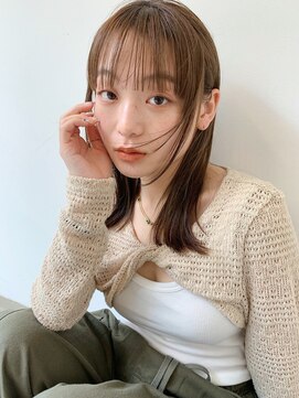 スクレ(s:;cre) 【ブリーチなしオリーブベージュ】