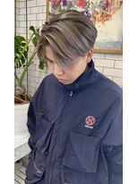 リール(THE RIRE.)&nbsp;＊THE  RIRE.  バレイヤージュ×メンズショート＊