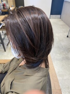 モア ヘアデザイン バイ オリジンズ つくばみどりの店(moA hair design by Origins) ミディアムレイヤー