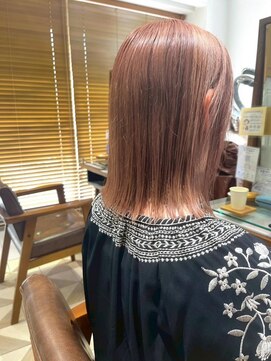 バブ バイネオリーブ(Bab by neolive) ボブ/白髪ぼかし/ホワイトグレージュ/チェリーブラウン/美髪