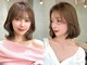 ハローバイシー 仙台(Hello by Sea)の写真/トレンド韓国ショート&韓国ボブで小顔見せ！柔らかで女性らしい華やかショートに[韓国/髪質改善/仙台]