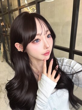 メゾンハル(Maison HALU) 2waybangs × ダークグレージュ