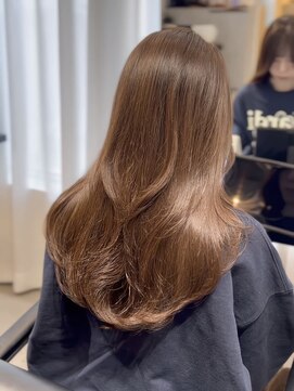 リス バイ ソヨン(Lis by SOYON) ナチュラルレイヤー×ミルクブラウン