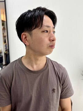 ヘアーサロン ヨリオカ サイドパート/ビジネスアップスタイル