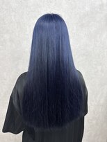 アン ブリーチ 大宮駅東口店(UN BLEACH)&nbsp;ブリーチ1回ネイビーブルーカラー♪♪