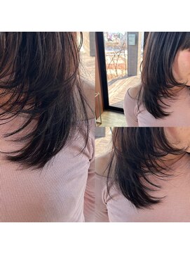 チェリーコーク ウブ(CHERRY COKE ubu) ~スタイリングも自由自在なレイヤーカット~