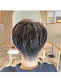 刈り上げショート×ハイライト