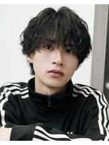 リップス 立川(LIPPS) 【LIPPS立川】ラウンドシースルーマッシュパーマ