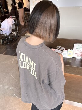 ハーティー 美容室(HEARTY) ボブ×デザインカラー