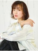 透け感レイヤーボブ／岡山イオン５分