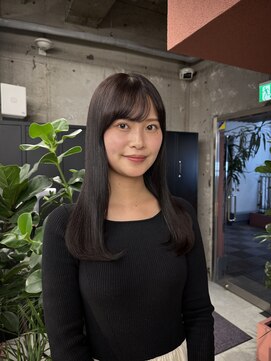 キャラハーフ 池袋東口店(KYARA HALF) 【NATSUKI】暗め秋カラー チョコレートブラウン