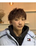 海外風シャドウパーマ
