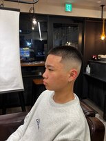 クフィア メンズヘアー カンポ 難波店(CUFFIA MEN'S HAIR CAMPO)&nbsp;スペインカールフェードカットスパイラルパーマフェード