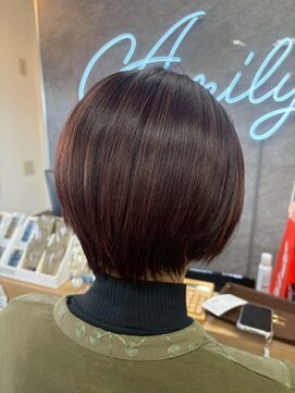 アミリー ひたち野うしく店(Amily) ハイライトバレイヤージュダブルカラーケアブリーチ20代30代