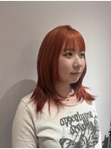 レディースカット/ブリーチカラー/レイヤーカット