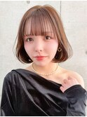 クールショート/白髪前髪/ショートボブ/20代30代40代50代/立川