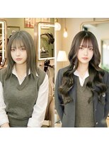 リアラ 渋谷(LIALA)&nbsp;ブリーチ、ダブルカラー、インナーカラー、イヤリングカラー