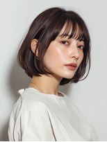 ロディーナコク 大口 新子安(rodina.coc) ミルクティーブロンド/ダークブルー/デジタルパーマ/大口新子安