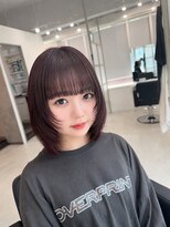 マーシュ 梅田(marshu)&nbsp;Lavender brown/レイヤーボブ♪