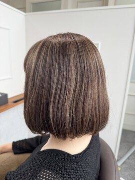 ユニヘアデザイン 徳島店(Uni. hair design) 【白髪ぼかしハイライト☆】