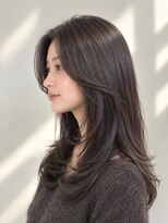 ビービー(BeB)&nbsp;【新垣】大人レイヤー×艶感グレージュ