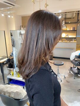 美容室 ツリー(Tree) ノンブローでおさまる大人スタイル　Tree hairsalon  本厚木