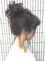 【AnFyeforprco】ゆるふわお団子アップ☆おフェロアレンジ