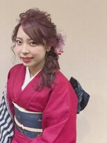 スーパーカット 元町店(SUPER CUT)&nbsp;２０１９年成人式アレンジ（ロング）