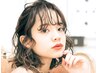 《ダメージを最小限に》カット+コスメパーマ+アクアtr+プチスパ ¥8900