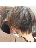 マニクレアーレ 北千住店(mani CREARE) フンワリ束感ショート