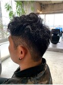 メンズツイストパーマ
