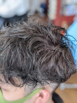 サクライ美容室 メンズ・スパイラルパーマ