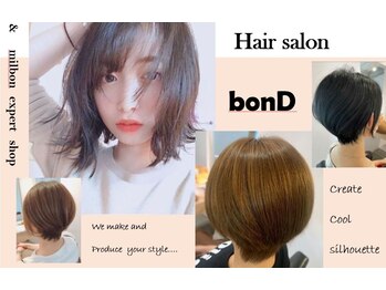 hair salon bonD【ヘアサロン ボンド】