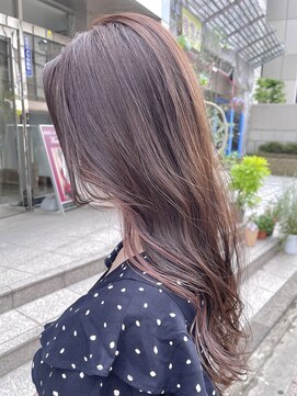 ヘアーメイクオズ(hair make O/S) ヘアーメイクオズ＆金あゆみ ナチュラルインナーカラー