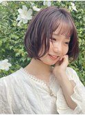 ふんわりボブ