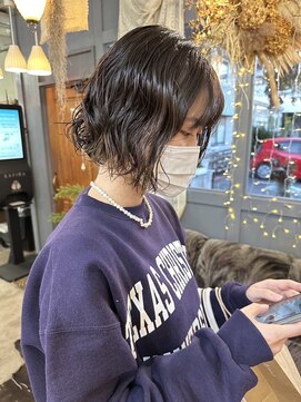 ユイマァル 倉敷店(YUIMARL) ニュアンスボブパーマ20代30代40代髪質改善パーマ