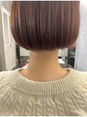 ぱつっとボブ