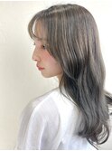 ナチュラル透明感ロングスタイル