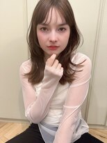 アリスバイアフロート 自由が丘(ALICe by AFLOAT) 大人30代40代韓国顔まわりレイヤーくびれセミロング