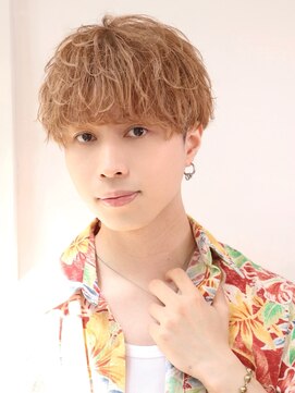 オーシャントーキョーウエスト 心斎橋 (OCEAN TOKYO WEST) 波巻きパーマメンズツイストスパイラルパーマツーブロック